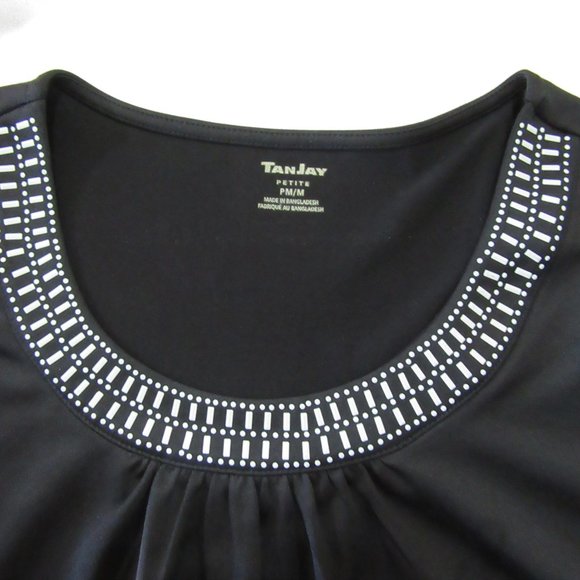 Black Top Tan Jay Petite -Medium - Picture 2 of 6